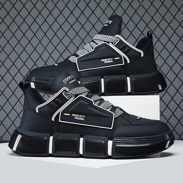 Mode jeunes hommes légers TPR semelle chaussures plates chaussures de marche décontractées baskets maladroites pour hommes taille 39-44