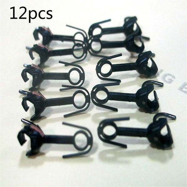 Hot 12Pcs HO Scale Model Electric Train Hook 20mm Magnetic Knuckle Couplers HO Scale Couplers for 1:87 Scale Model Trains Accessories Matron Inn