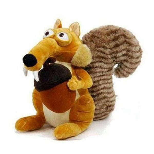 27cm Funny Cute Animal Doll Ice Age 3 SCRAT Squirrel Stuffed Kids Plush Toy Decorations Birthday Gift Anti-wrinkle Pillow For Child