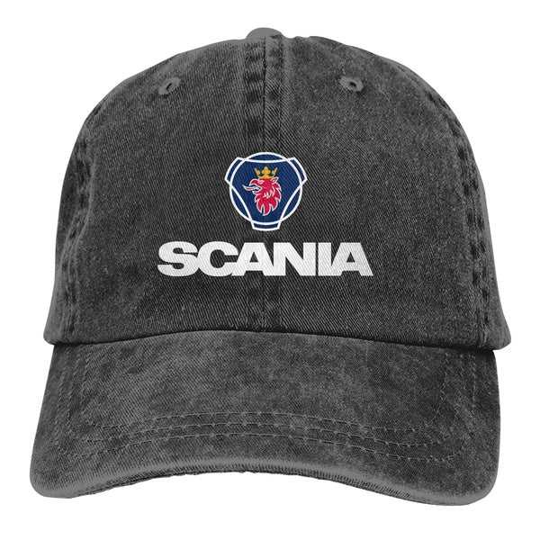 Casquette de baseball en coton Cowboy réglable à imprimé Scania Chapeau fantaisie