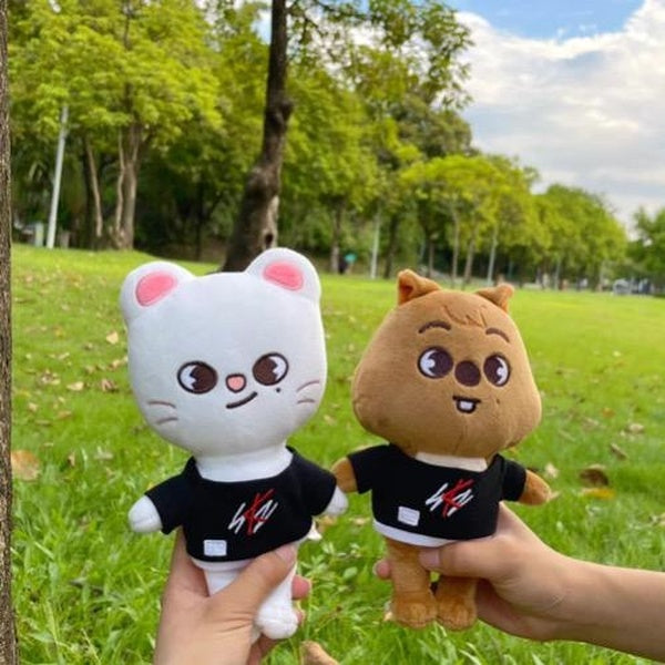 20cm Kpop StrayKids Skzoo hanquokka wolfchan leebit bbokari Plush Doll Cute Plush Toy Soft Stuffed Animals Toys for Stay Fans Kids Children Gift
