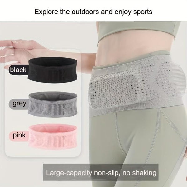 1pc Running Sports Waist Bag, High Elastic Mobile Phone Storage Bag, Multi-functional Outdoor Fitness Waist Bag