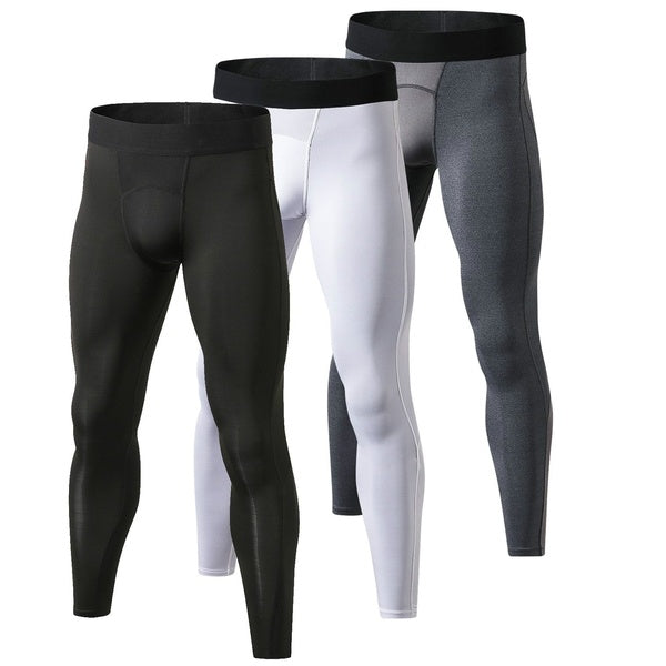 Men's Compression Thermal Pants Leggings Cool Dry Baselayer Tights Leggings Men Thermal Pants