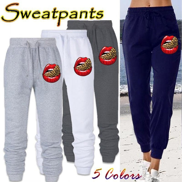 Plus Size Adult Sports Sweatpants High Quality Loose Cotton Long Pants Jogger Trousers Women Casual Fitness Jogging Pants S-4XL