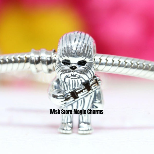 100% solide en argent sterling 925 Starsoilder Dangle pendentif perle de charme