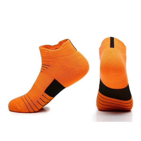 Men's Athletic Running Socks Thick Cushion Ankle Socks for Men Sport Low Cut Socks