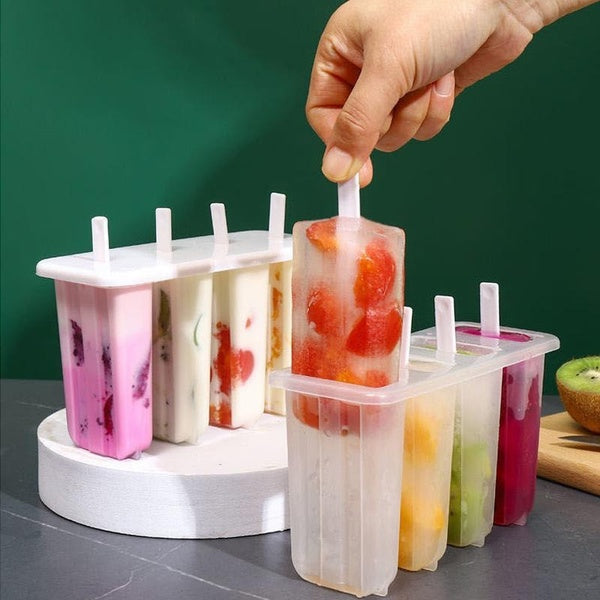 1-2pcs, Reusable Popsicle Mold - BPA-Free, Easy Release, and Dishwasher Safe - Make Homemade Ice Pops and Frozen Treats at Home