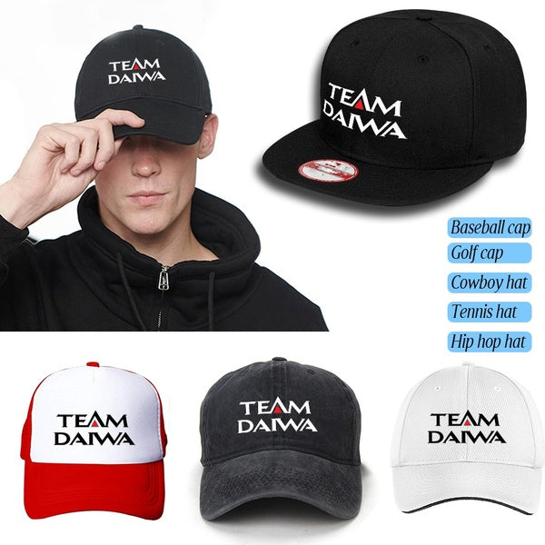 Team Daiwa Print Hat Tennis Hat Performance Hat Visor Hat Baseball Cap