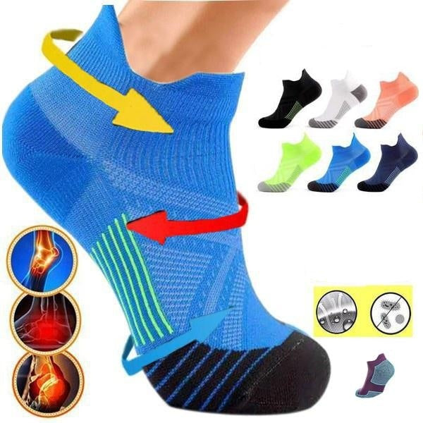 1-2-3-4-5 Pairs Fashion Sale Compression Socks Sport Veins Socks Plantar Absorbing Sweat Running Socks For Plantar Fasciitis Arch Pain Compression So
