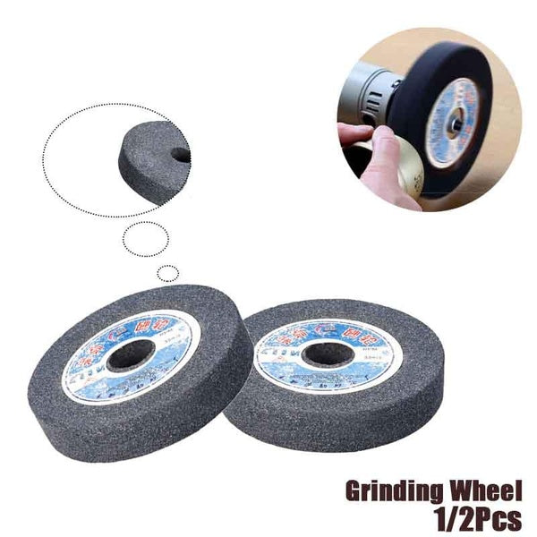 1-2 pièces meules d'établi de 4 pouces en oxyde d'aluminium 60 grains outils de meulage