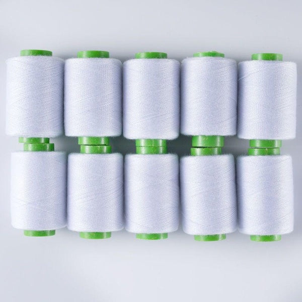 10pcs-bag Sewing Thread 302 Small Spool Hand Repair Thread Black Thread White Thread Polyester Thread Sewing Supplies for Home Sewing Kit