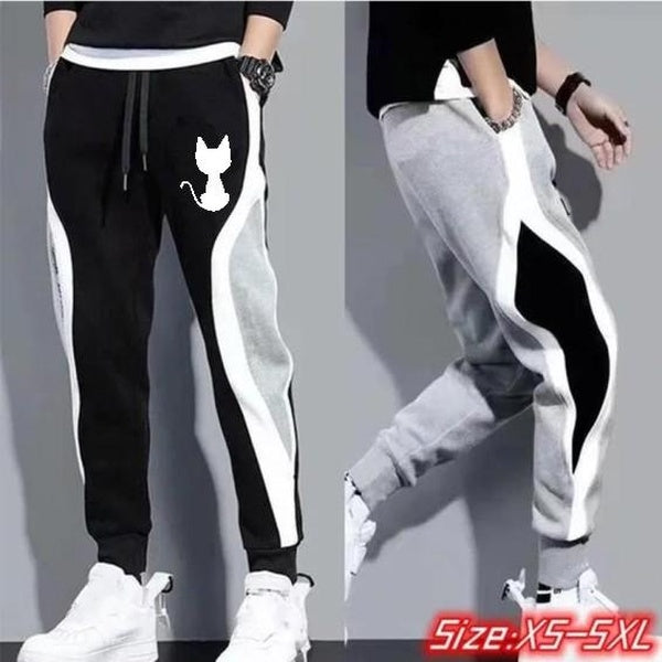 Newest Cute Cat Printed Women Sweatpants Cotton Long Pants Jogger Trousers Womens Casual Sports Fitness Solid Jogging Pants Women Sweat Pants
