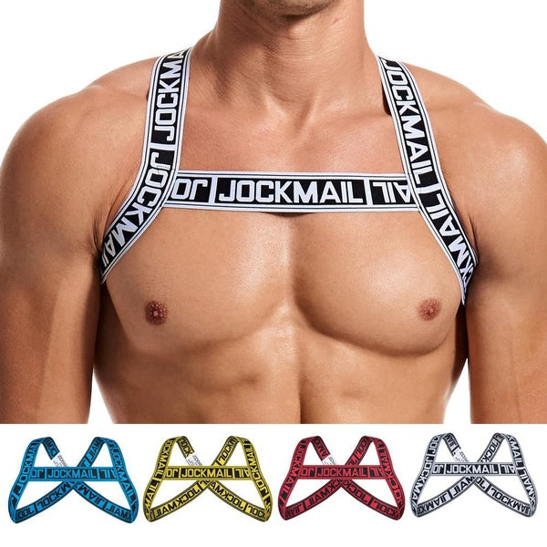 JOCKMAIL Fitness Harness Sports Fitness Equipment Stretch Resistance Bands Shoulder Strap