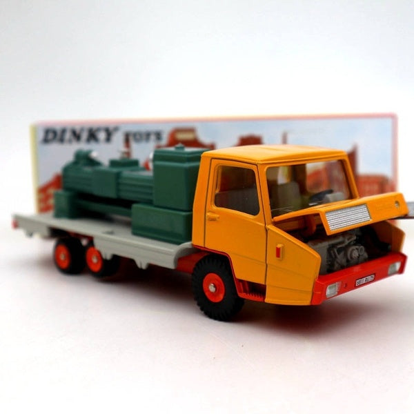 Atlas Dinky toys 569P Berliet Stradair Plateau Surbaisse Porte Machine Outil Prototype Truck Diecast Models Collection car Auto Gift