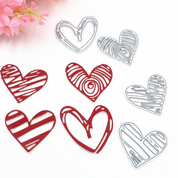 Love Hear Bow Tie Metal Cutting Diest Design Craft Scrapbooking Album DIY Paper Card Craft Embossing Die Cuts