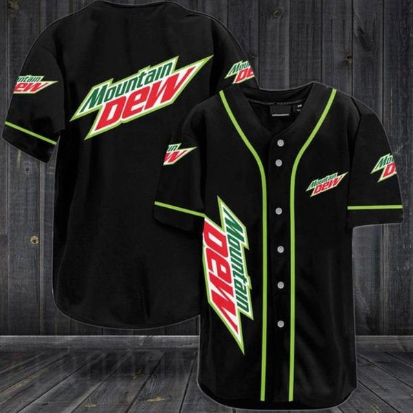 Maillot de baseball Mountain Dew