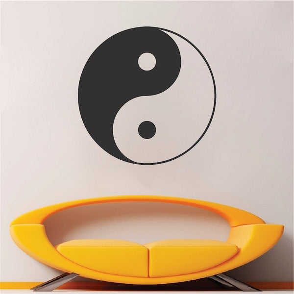 Yin Yang Decal Sticker Salon Décoration Art Mural