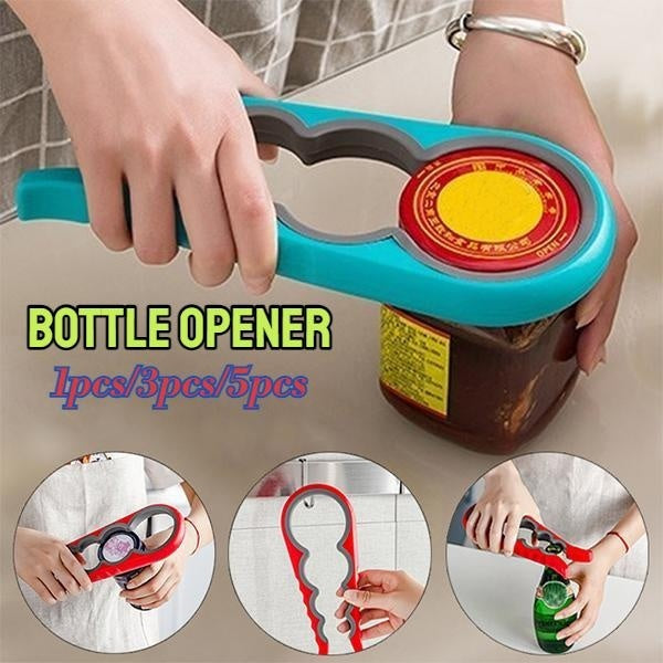 Practical Multi-functional Can Opener Jar Opener Bottle Lid Gripp Home Kitchen Tools Open Jars Kitchen Supplies Multifunctional Kitchen Tool
