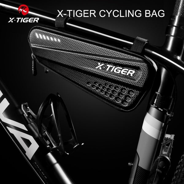 X-TIGER vélo cadre sac étanche vélo tube supérieur Triangle sac vélo sous tube supérieur sac coin poche sac de rangement pour accessoires de cyclisme