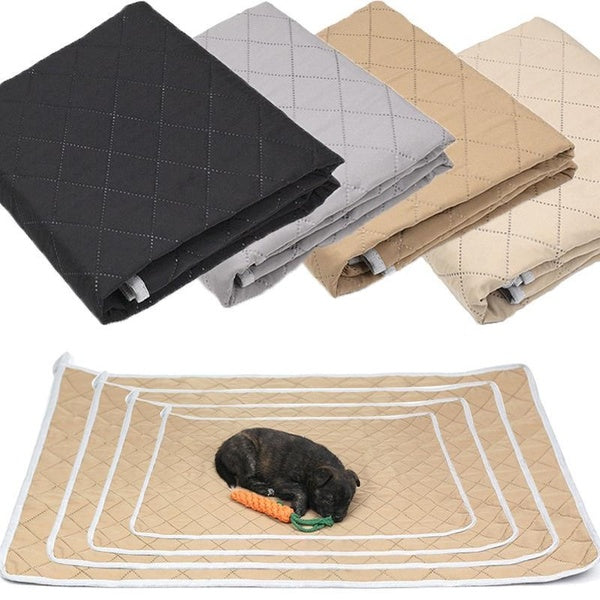 1pcs Puppy Pee Pad for Dogs and Small Pets,Washable Pet Training Pads Reusable 4-Layer Absorbent Dog Bed Mat durable Non-Slip Puppy Pads for Training