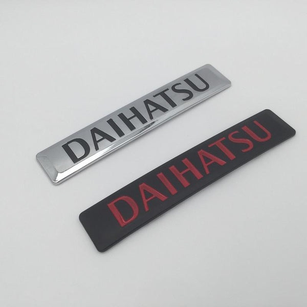 Daihatsu Car Rear Trunk Decals Emblem Badge Sticker for D-Base D-R Pico Materia Kopen COPEN Esse Altis