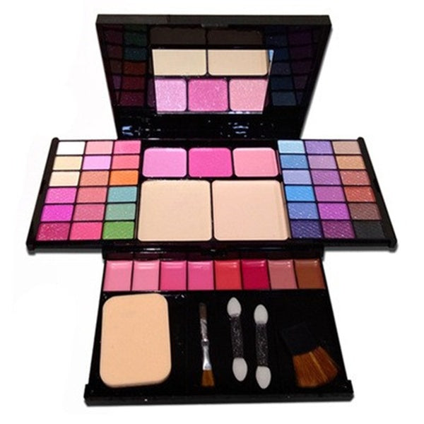 Health & Beauty Professional 49 Color Makeup Kit Matte Shimmer Eye Shadow Palette Face Powder Lipstick Cosmetics Kit With Brush