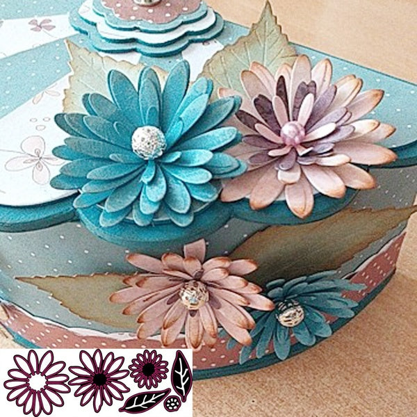 Daisy Flower Metal Cutting Dies Stencils for DIY Scrapbooking-photo Album Decorative Embossing DIY Paper Cards