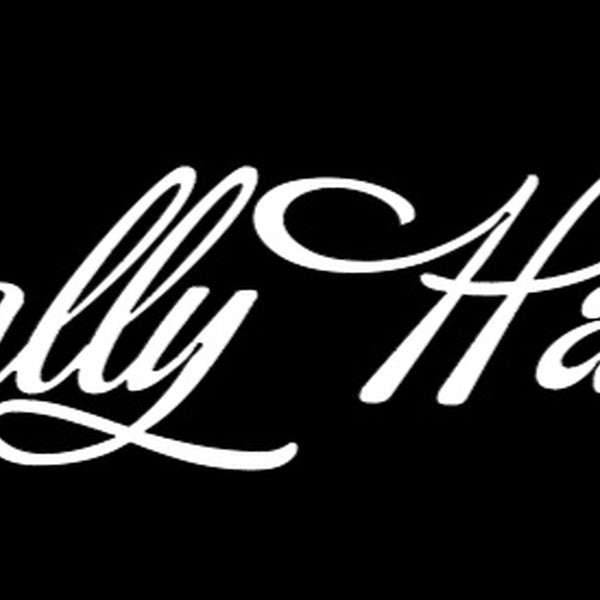 2PCS Locally Hated Sticker Decal JDM Drift Racing Lowered Hoon Funny car window