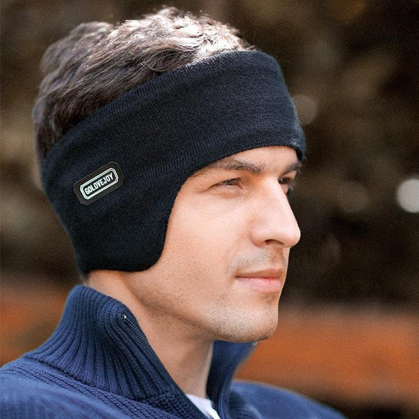 Winter Fleece Ear Cover Warmers Men Women Sports Headband Outdoor Cycling Skiing Workout Yoga Running Riding Warm Earmuffs