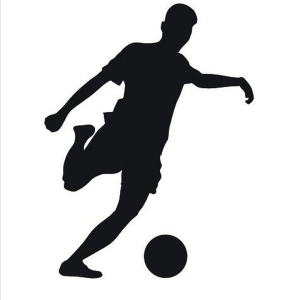Football Wall sticker Sport Football Soccer Man Gym Mural Art Wall Decal