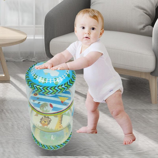 Baby Beginner Crawling Toys: Infants Crawl Climbing Ball Best Educational Games Roller for 3-12 Months 1 2 3 Years Old Toddler Gifts for Christmas Bi