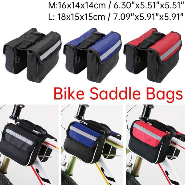 Sacoches de selle de vélo Tube supérieur avant étui de téléphone portable sac de cadre de vélo vtt sacoches de vélo sac de rangement