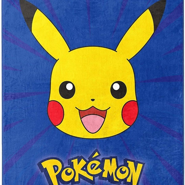 Northwest Pokemon Burst Pika Silk Touch Throw Blanket, 46" x, 60"