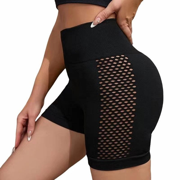 Short de cyclisme taille haute pour femmes, short de Fitness pour le serrage du ventre, exercice de course à pied, Yoga (1 pièce)