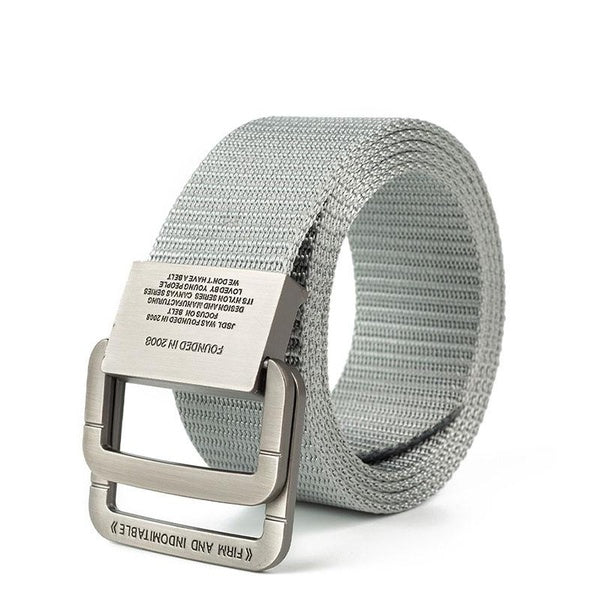 Men's Canvas Belt Camping Hiking Belt Military Equipment Tactical Belt