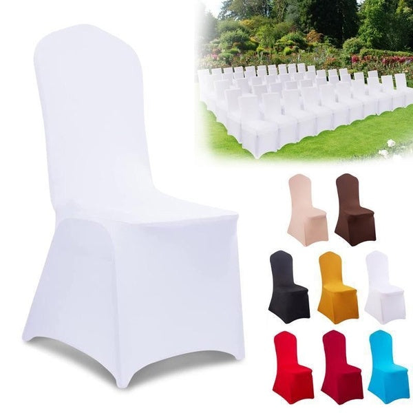 1pc Wedding Chair Covers Protector Spandex Stretch Slipcover for Restaurant Banquet Hotel Dining Party Universal Chair Cover