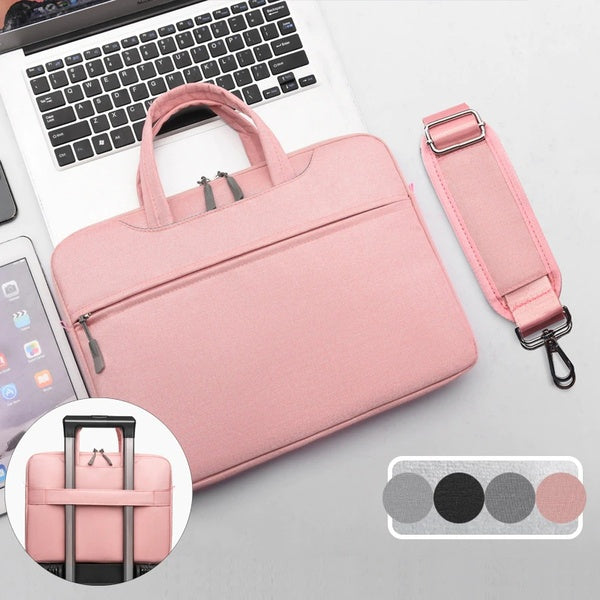 New Laptop Bag 11-12 13.3 14 15.6 17.3 Inch Sleeve Waterproof Shoulder Notebook Cover Carrying Case for Macbook Air Pro HP Dell Women