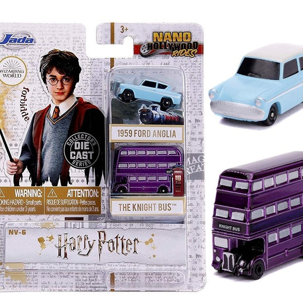Harry Potter 2 piece Set "Nano Hollywood Rides" Diecast Models by Jada Matron Inn