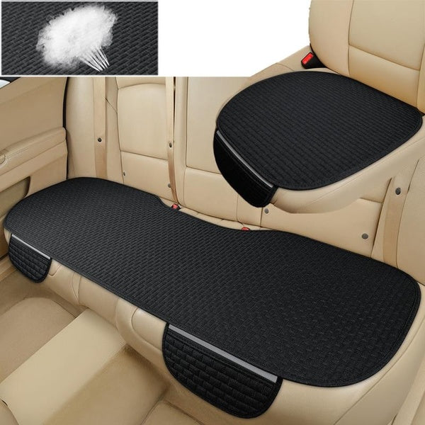 1pc Linen Car Seat Covers,Cooling Bottom Cars Seat Covers,Universal Car Seat Cushion Pad,Car Seat Protector Breathable