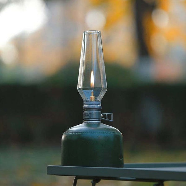 Portable Ultralight non-mantles Outdoor Camping Tourist Tent Gas Lamp Candle Type Roman Atmosphere Gas Light