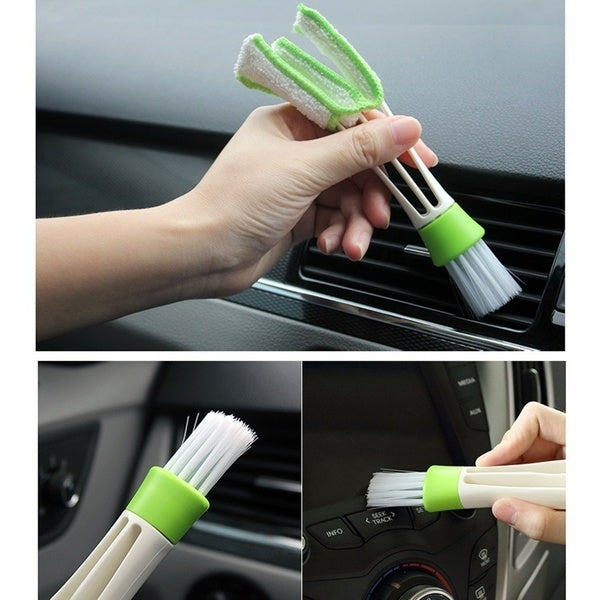 STAYTE Multi-Purpose Dust Brush Car Air Conditioning Vent Blinds Cleaning Brush Creative Cleaning Brush