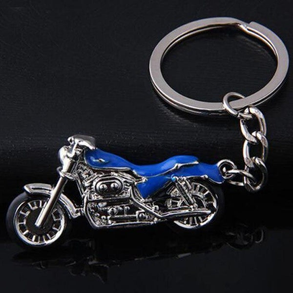 Montagne moto pendentifs porte-clés nouveau modèle voiture porte-clés couleur métal sac breloque accessoires 3D artisanat porte-clés