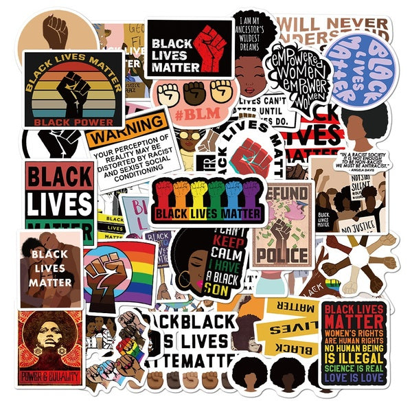 black lives graffiti sticker Decals (15-50 Pcs-set)