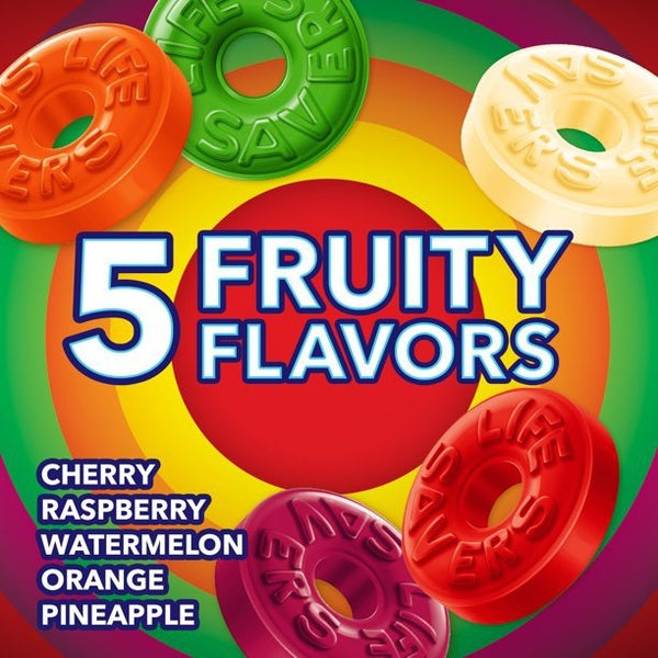Life Savers 5 Flavors Hard Candy, Party Size - 50 oz Bag