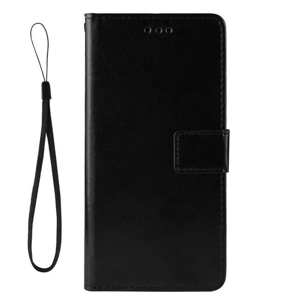 Leather Flip Case for Asus Zenfone10 9 8 7 ROG Phone7 6 5 3 Max M1 M2 with Wrist Strap Card Slot Book Wallet Coque Retro Vintage