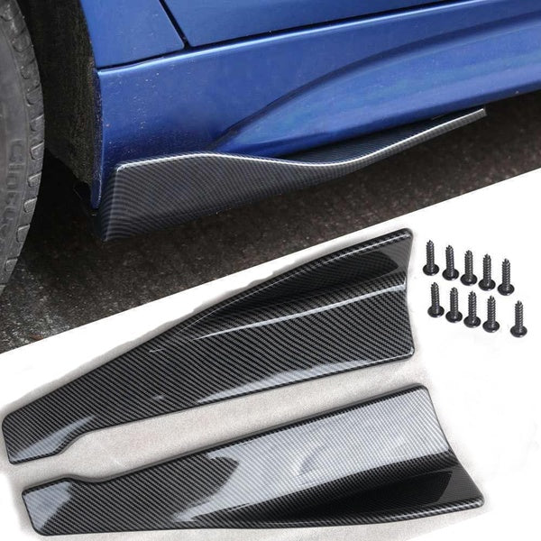 48cm Skirt Spoiler Rear Lip -Side Skirt Extension Rocker Splitters Winglet Wings
