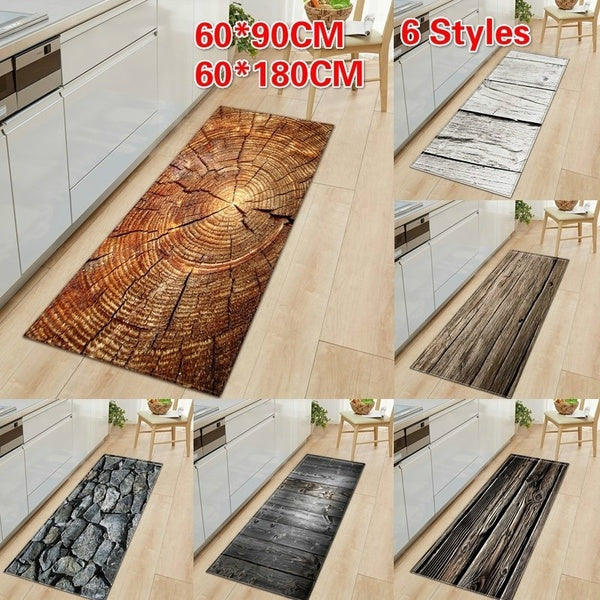 60*90cm-60*180cm Kitchen Doormats Non-slip Absorent Water Floor Mats Bathroom Area Rug Carpet
