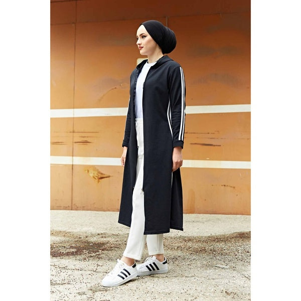 Big Sizes Hoodie Linerless Outfit Muslim Dress Women Muslim Clothing Kaftan Abaya Dubai Hijab Dress Turkey Islam