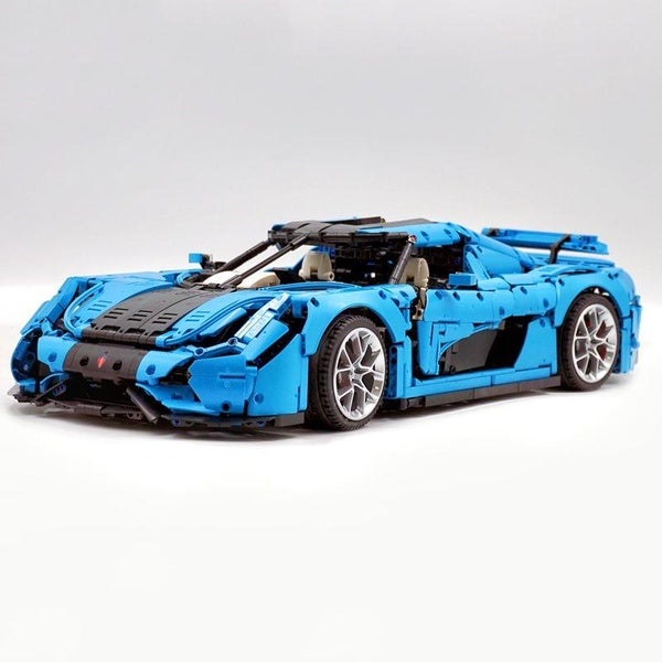 New 4400pcs MOC Super Racing Sport Car Model Building Block Brick Educational Assembly Toy Children Boy Gift