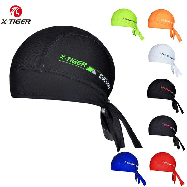 X-TIGER Men Bike Headband Bicycle Head Scarf Flexible Elasticity Material MTB Racing Bicycle Pirate Scarf Headwear One Size